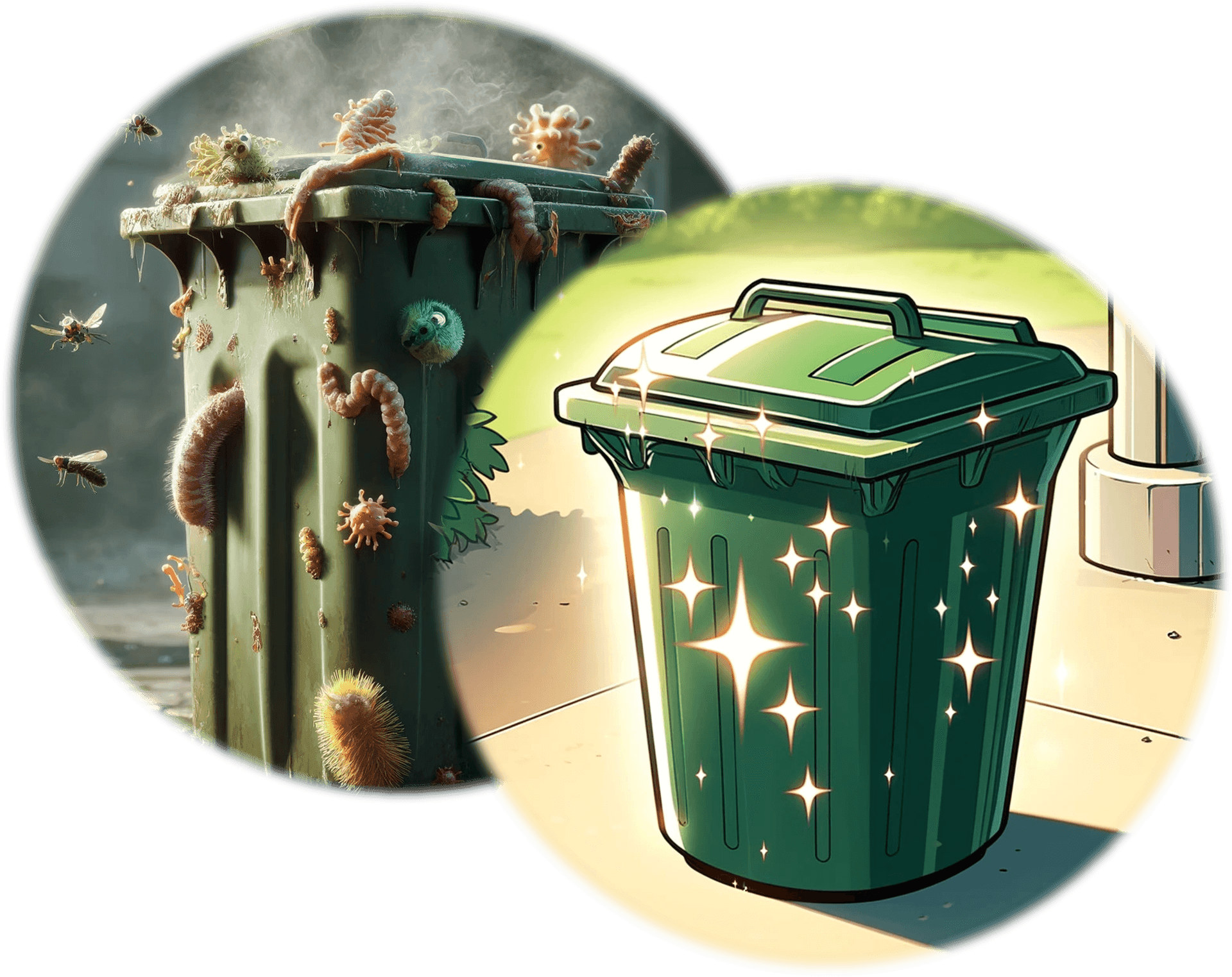 Outdoor Bin Sanitization